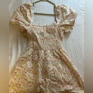 Princess Polly Summer Nights Mini Dress- Floral